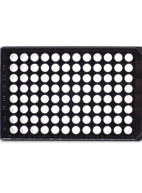 LABSELECT甄选 31175B 96孔紫外分析板 黑色框UV透明平底独立包装