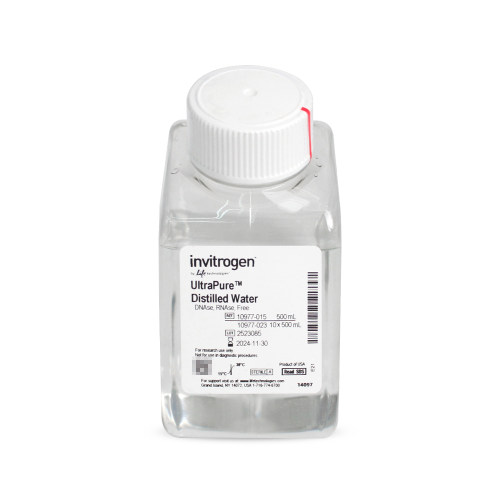 Gibco 10977-015  无 DNase/RNase 蒸馏水