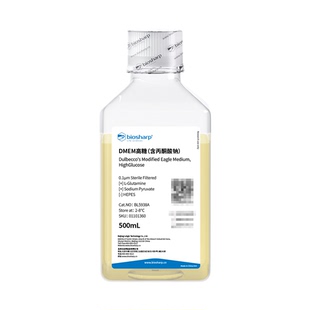 白鲨 BL5938A DMEM高糖液体培养基(含丙酮酸钠不含HEPES不含酚红)