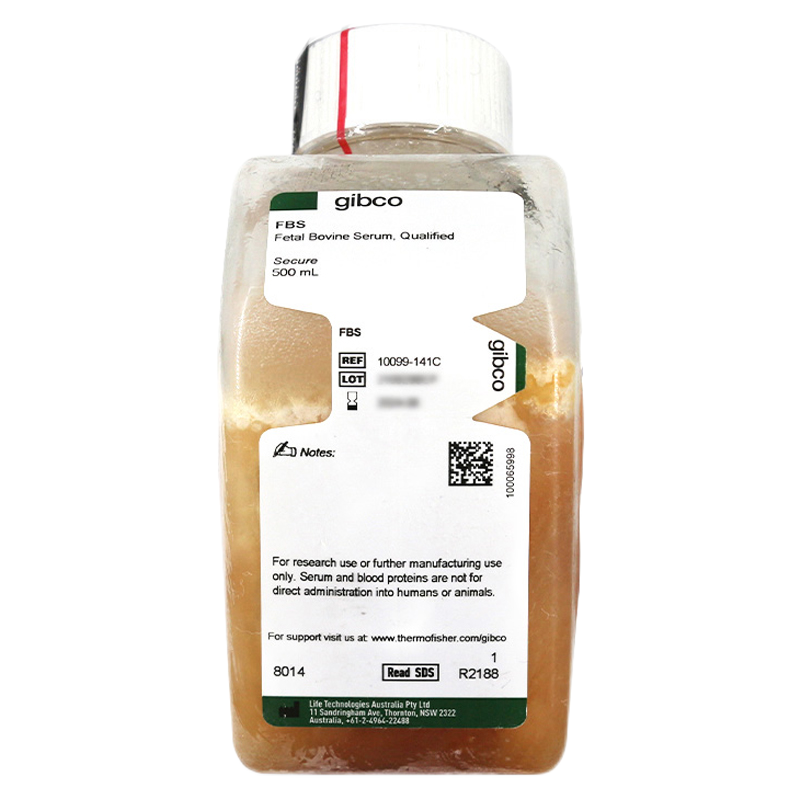 碧云天Beyotime C0238 胎牛血清(Gibco原装, 产地澳洲) 500ml