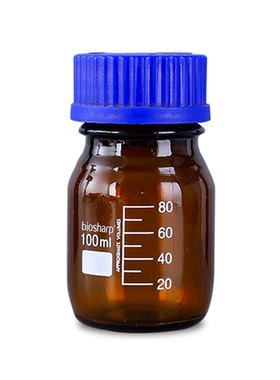 Biosharp BS-GB-100-AM BS-GB-250-AM/GB-500-AM 棕色蓝盖试剂瓶