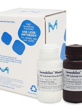 Millipore WBKLS0100 底物显色试剂 IMMOBILON WESTERN  100ml