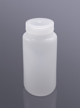 Biosharp白鲨 BS-RB-HDPE-0500-C 500ml 本色 HDPE广口试剂瓶无菌