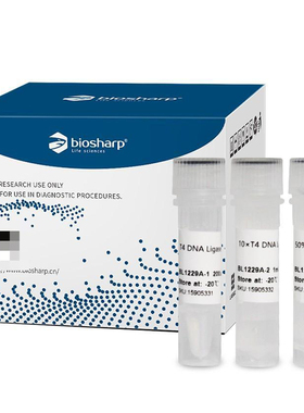 白鲨 Biosharp BL1229A T4 DNA连接酶 1000U -20°保存