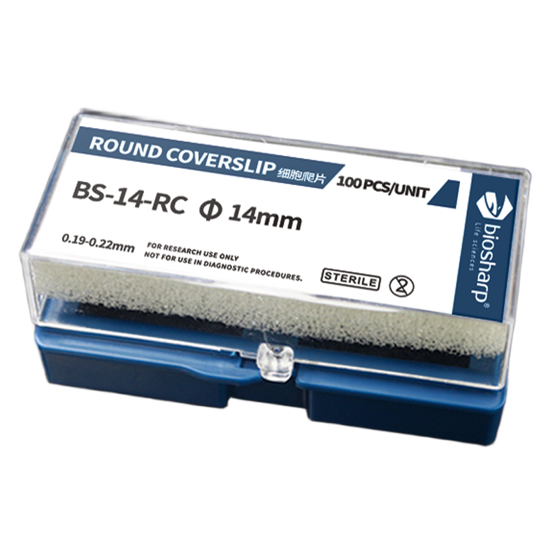 Biosharp BS-14-RC BS-15-RC 细胞爬片 直径14mm/15mm 用于24孔板