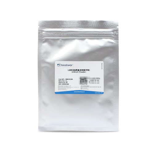 Biosharp/白鲨 BM0418A LB肉汤培养基(即用型干粉)  1L/包