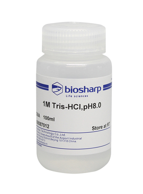 白鲨Biosharp BL538A 1M Tris-HCl溶液,pH8.0 进口试剂配制