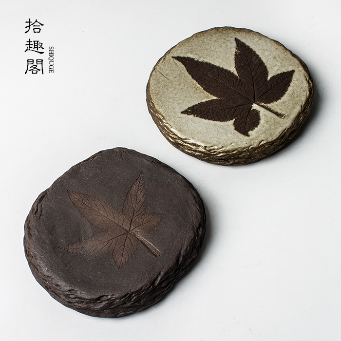 陶瓷壶承日式手工壶粗