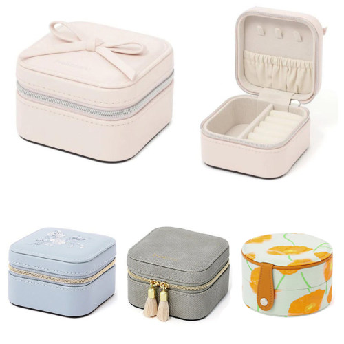 日本Francfranc便携小清新饰品盒