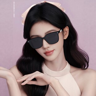 帕莎眼镜2026新品鞠婧祎同款时尚太阳镜女潮可配近视墨镜男PS3074