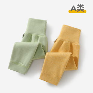 居家睡裤 男女宝宝德绒高腰打底保暖秋裤 加厚大pp屁屁裤 婴儿春秋季