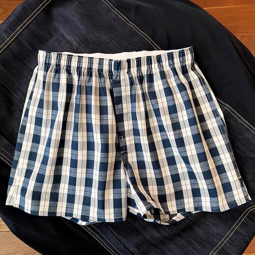 居家宽松男士内裤纯棉透气