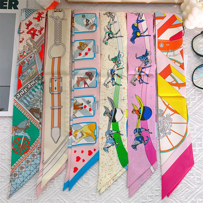 H家twill丝巾绑包包手柄