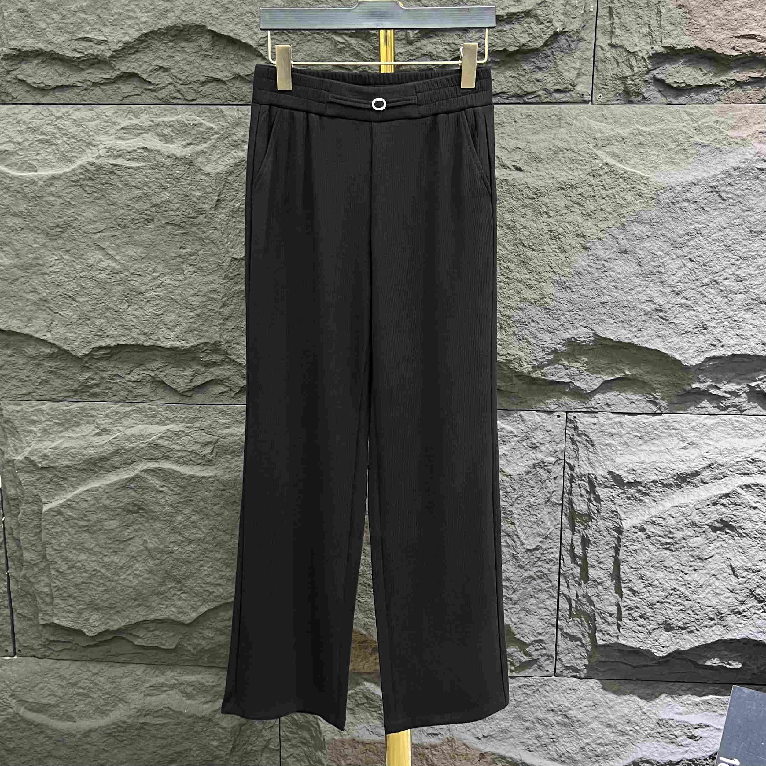 高腰休闲梦舒雅十分裤宽松休闲