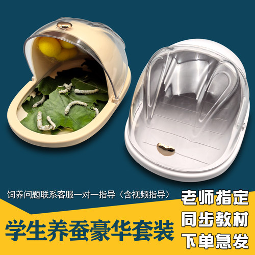 蚕宝宝太空舱学生养蚕套装饲养箱