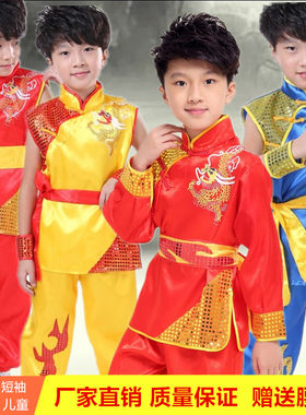 武术表演出中国功夫长袖舞蹈服