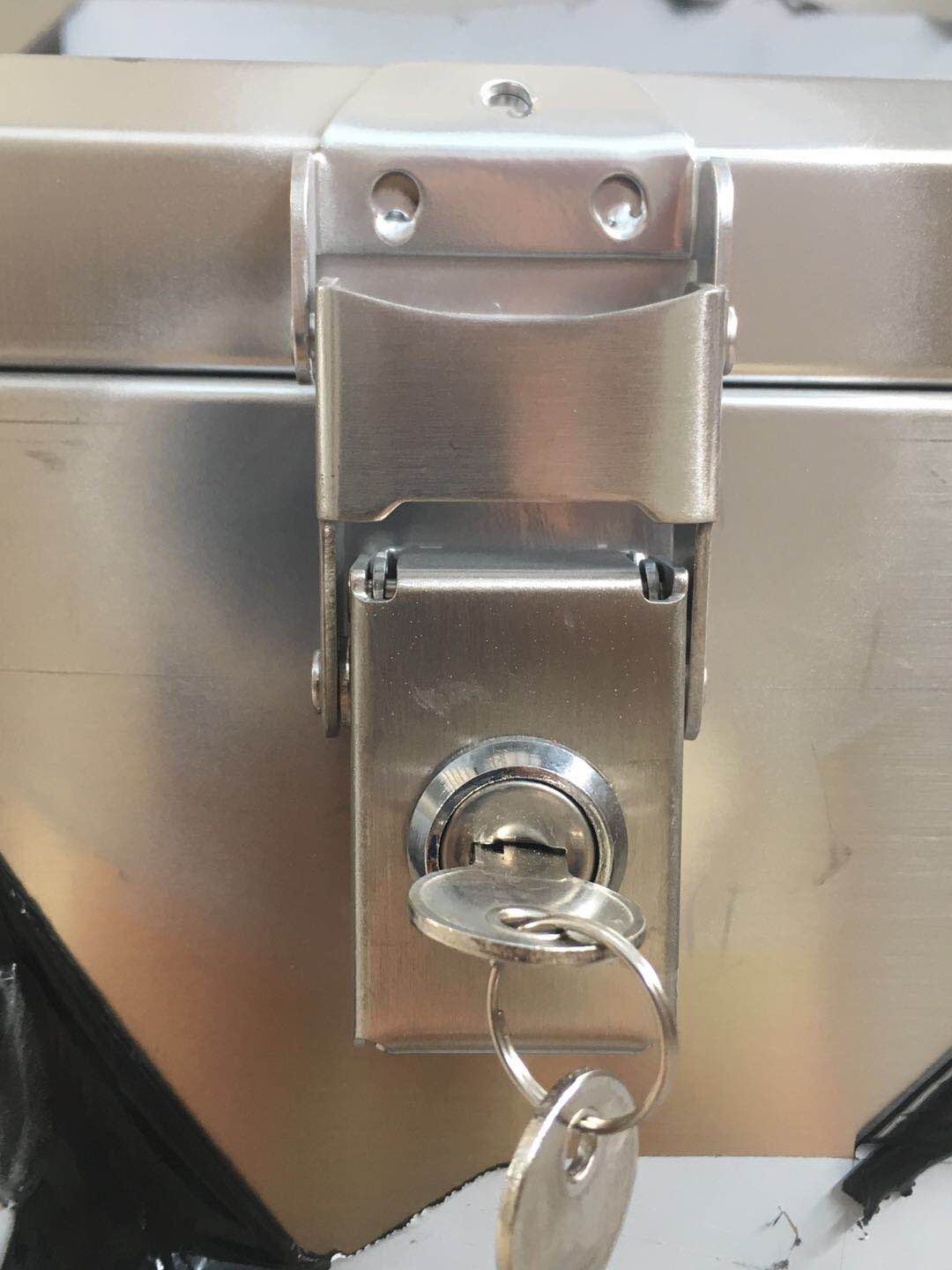 不锈钢尾箱专用锁防盗不锈钢锁带钥匙铜锁芯
