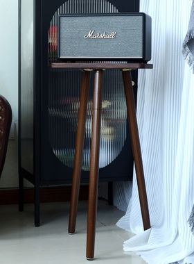 适用MARSHALL马歇尔音响支架acton/stanmore实木落地支架