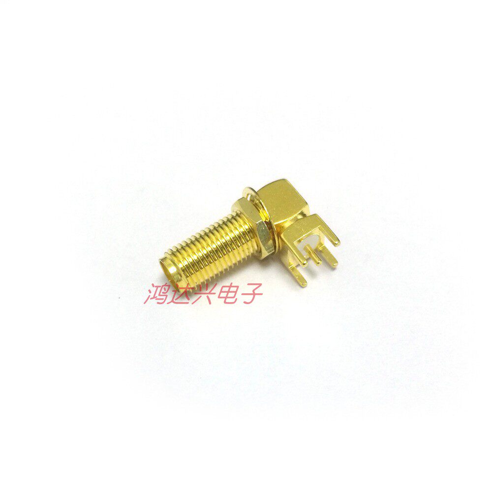 SMA-KWE 14MM SMA加长母座 SMA插板母座 SMA-KWHD RF天线射频座