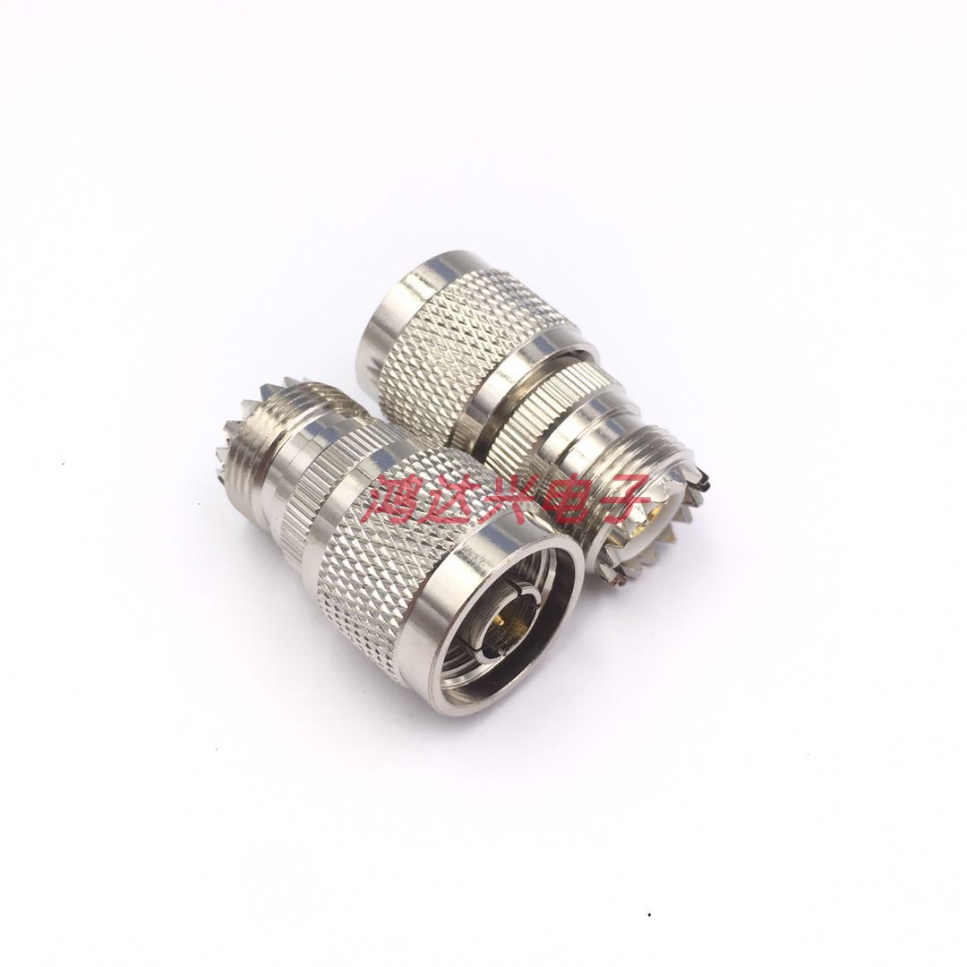 N公头转UHF母转接头 N-UHF/JK SL16转L16 50欧姆射频转接头
