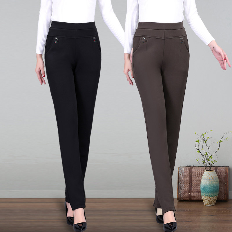 中老年女裤大码2026新款春秋款外穿松紧中年直筒长裤女妈妈装裤子,女装/女士精品,中老年女装,淘宝优惠券,粉丝福利购,淘宝优惠卷