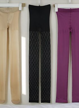 【款式随机发】裤袜春秋连裤红色丝袜复古显瘦打底连裤袜 22783