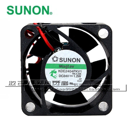KDE2404PKV1 SUNON 台湾 建准 4020 24V 1.2W 4CM/厘米散热风扇