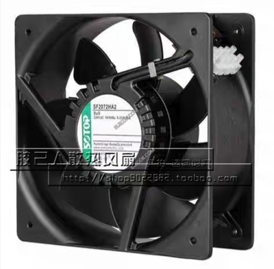 全新SOTOP顶源 SF2072HA2B AC220V 20572 0.46/0.50A机柜散热风扇