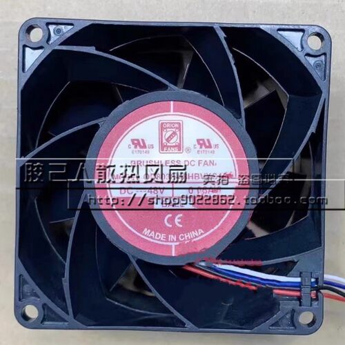 全新原装Orion Fans OD8038-48HBVXC10A 48V 0.36A 8038 散热风扇
