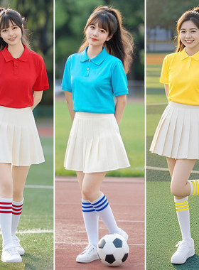 开幕式运动会学生团体啦啦操表演服装大合唱拉拉队方阵班服演出服