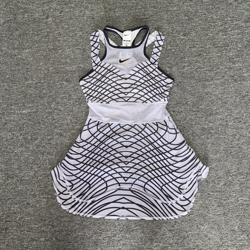 Nike/耐克女法网网球收腰连衣裙