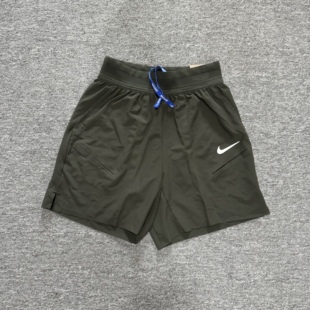 正品Nike耐克 男子澳网运动休闲速干透气梭织网球短裤 FZ6938-355