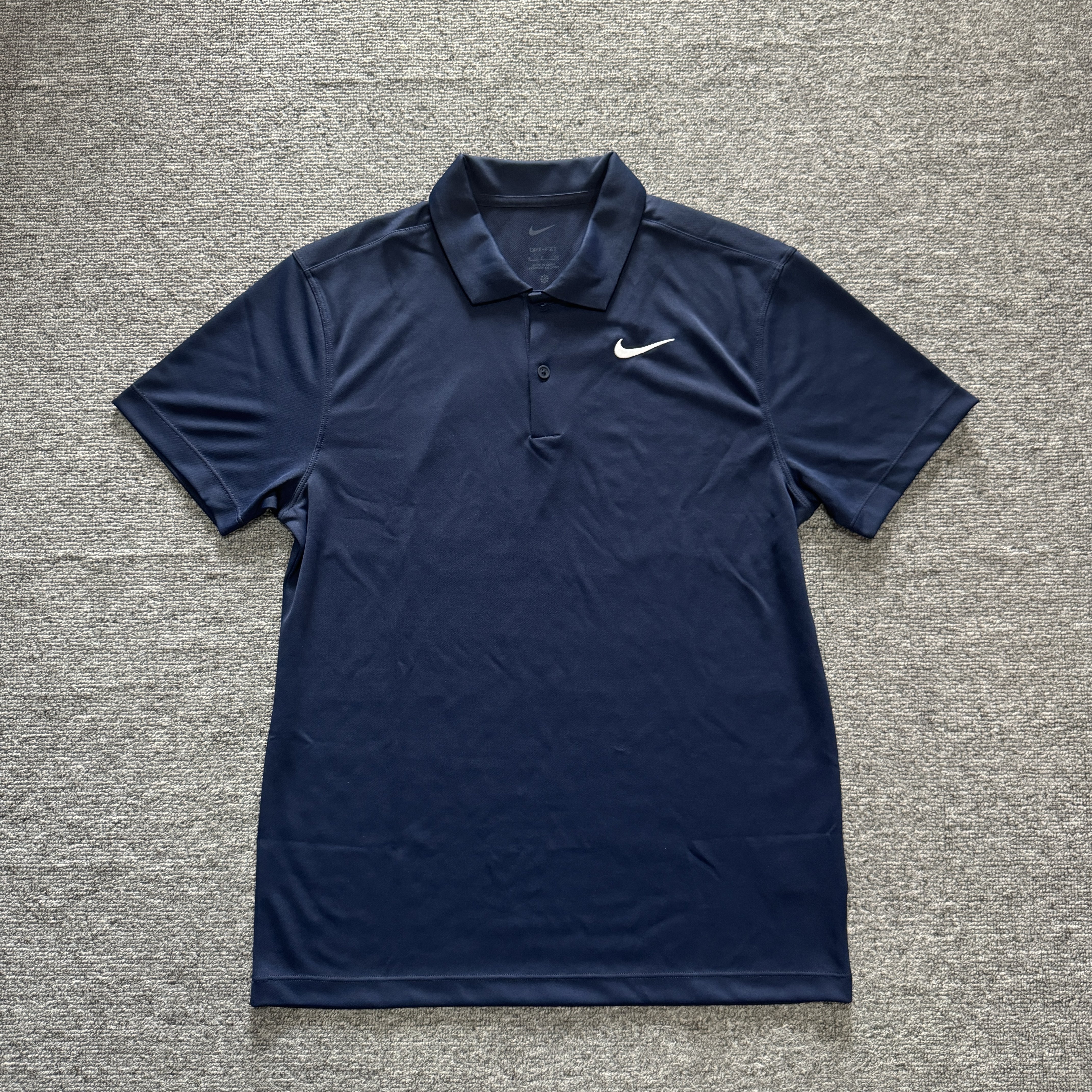 正品Nike耐克 男子运动休闲刺绣速干网球POLO衫翻领T恤DH0858-010