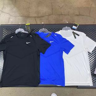 Nike/耐克 男子跑步运动训练速干圆领短袖T恤 CZ9185