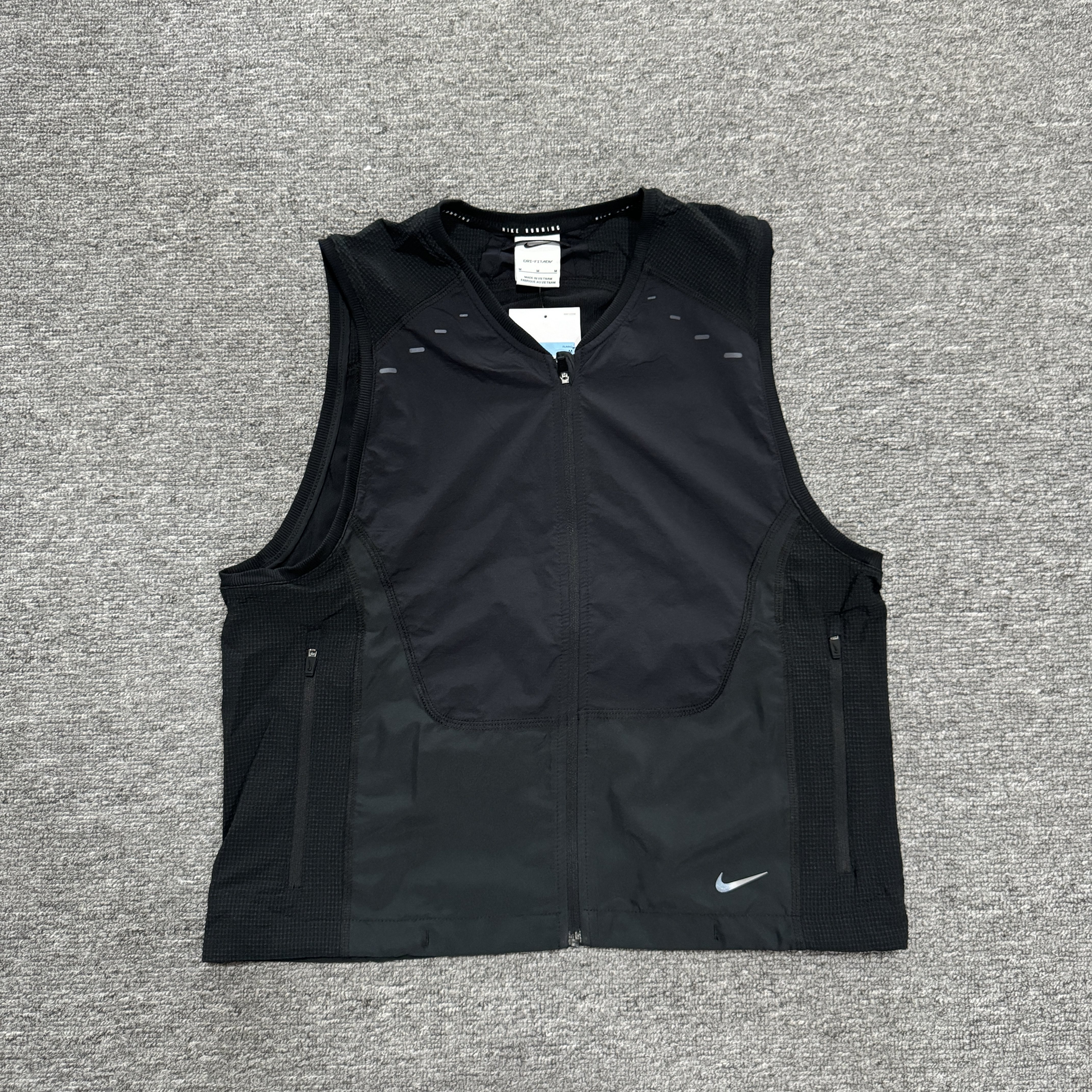 正品Nike/耐克 Dri-FIT ADV男子机能跑步运动休闲马甲 HV2007-010