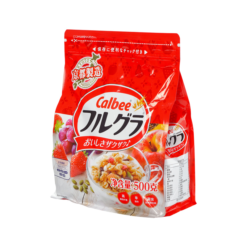 开市客日本即食水果500g谷物麦片