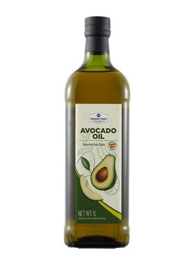 SAM代购西班牙进口MM牛油果油鳄梨油宝宝辅食用油1L