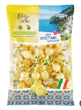 开市客SAM会员超市代购 PERLE DI SOLE柠檬味糖果700g清新酸甜