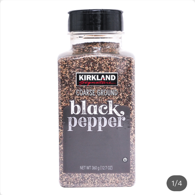 COSTCO代购Kirkland Signature科克兰黑胡椒粒360g粗磨粗颗粒