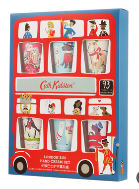 开市客国内代购Cath Kidston伦敦巴士护手霜礼盒50g*6