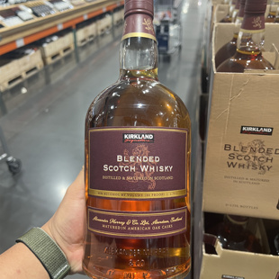 Costco开市客代购科克兰调配威士忌3年1.75L洋酒调酒基酒