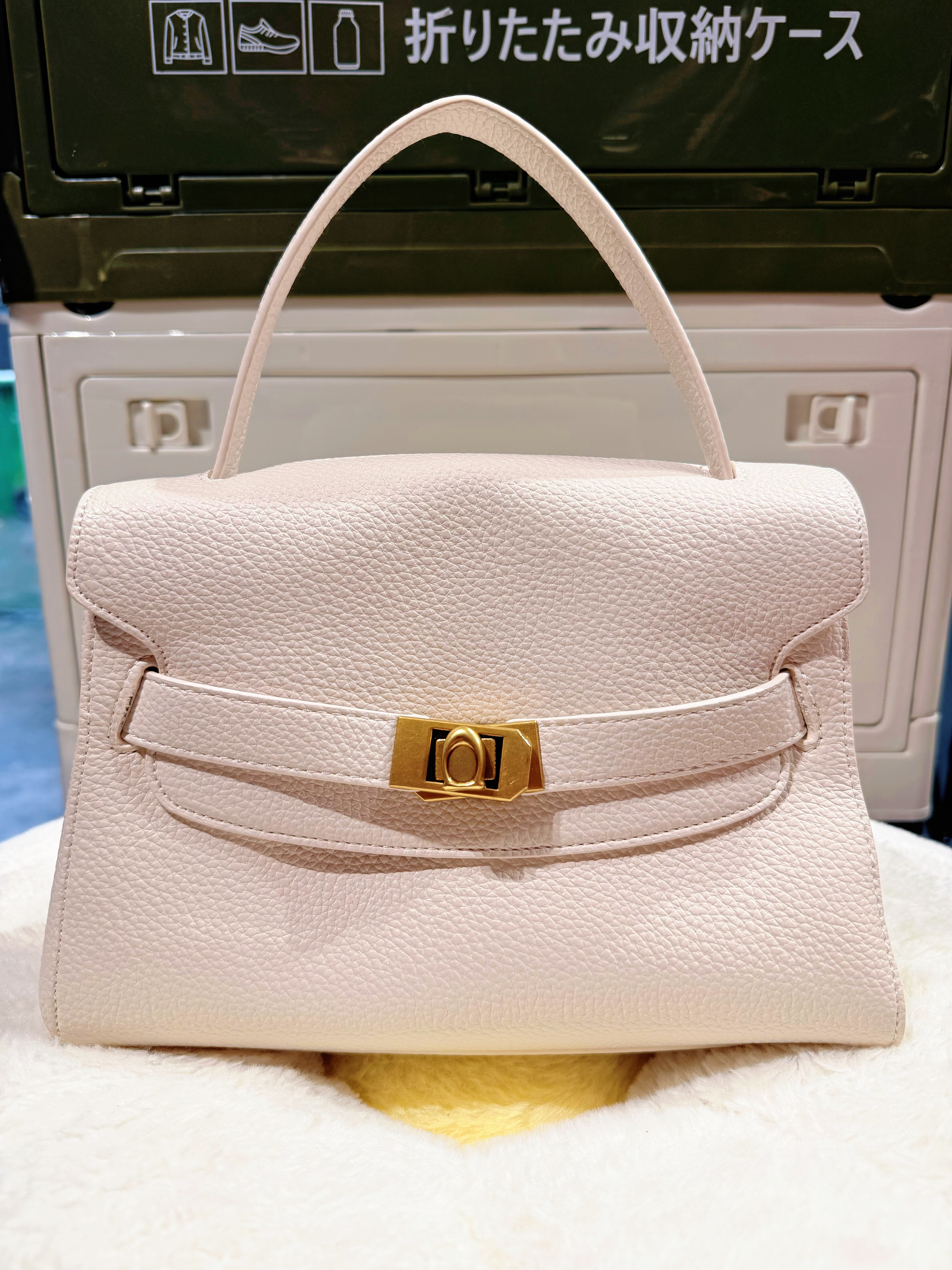 2026新款时尚手提小众真皮荔枝纹百搭单肩斜挎高级感通勤女皮包