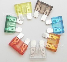 锌插片中号花中插10A 32V环保汽车插片保险丝器件