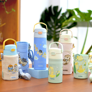 膳魔师儿童保温杯直饮杯宝宝水杯大容量幼儿园水壶Duck联名TCKJ