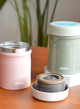 日本膳魔师焖烧杯不锈钢焖粥保温罐饭盒便携上班族保温桶JBT/JEB