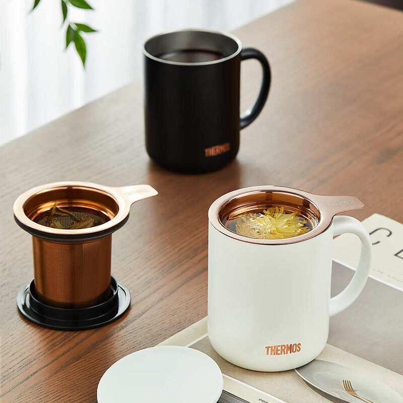 膳魔师商务不锈钢马克咖啡杯