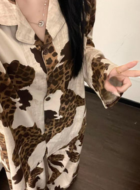 爆款秋冬季长袖女睡衣开衫高级德绒保暖家居服套装长袖长裤舒适款