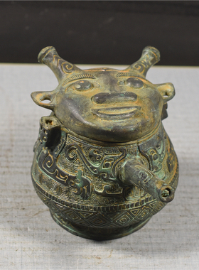 艺术品艺术品仿古青铜器御如意