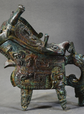 御如意铜摆件复古怀旧