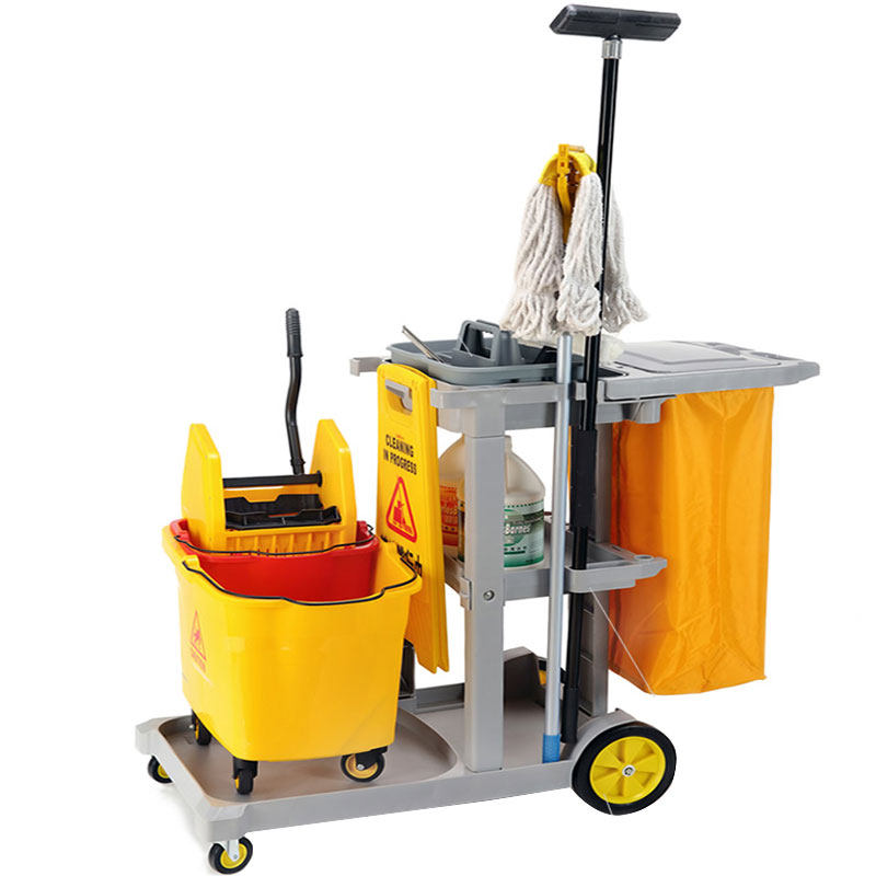 保洁手推车商用就物业酒店客房多用途清洁车医院清洁工具手推车
